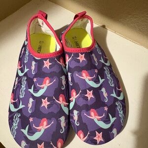 Mermaid Print Kids Shoes